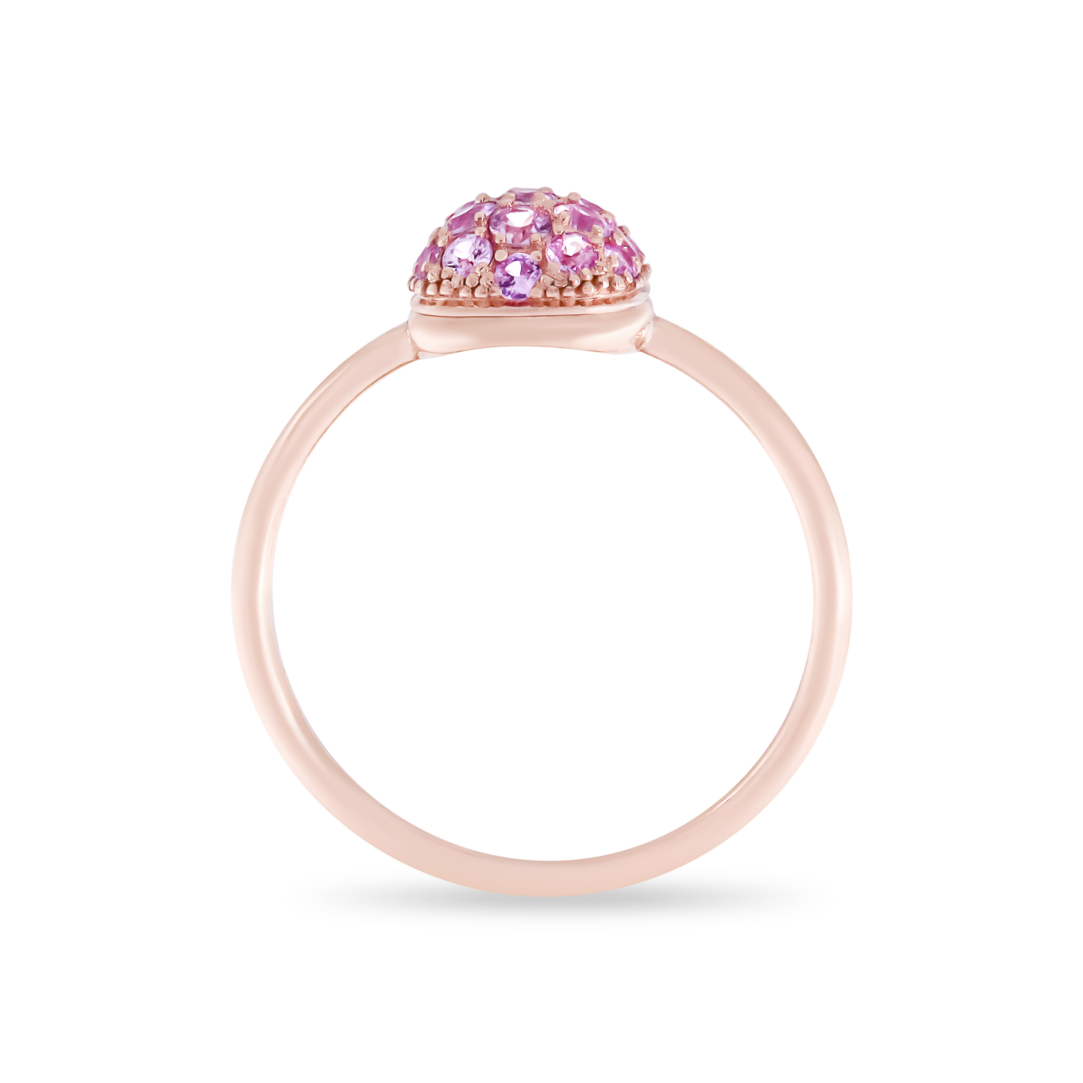 Ring Fiore Candy mit rosa Saphire 