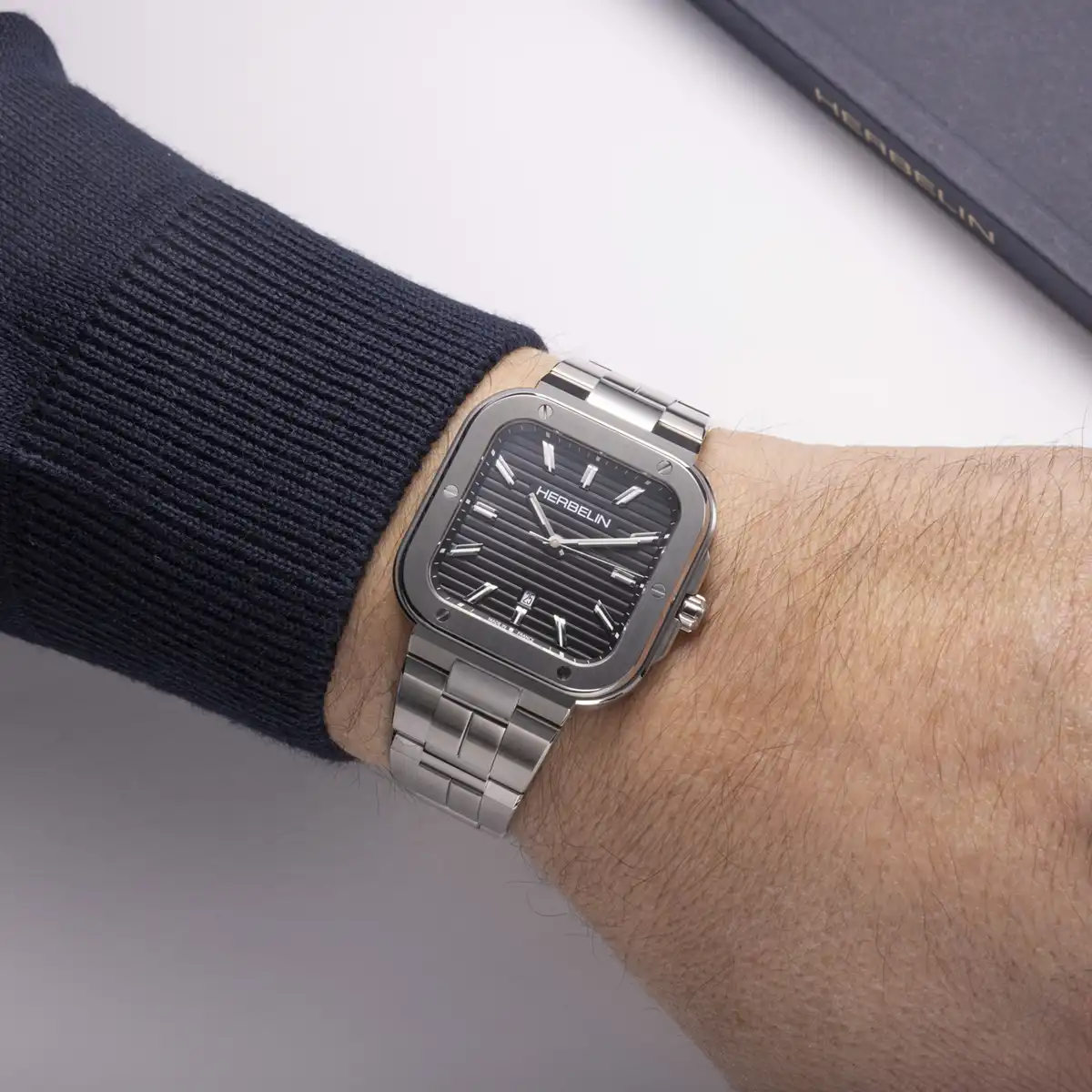 Orologio Herbelin CAP CAMARAT Square black 