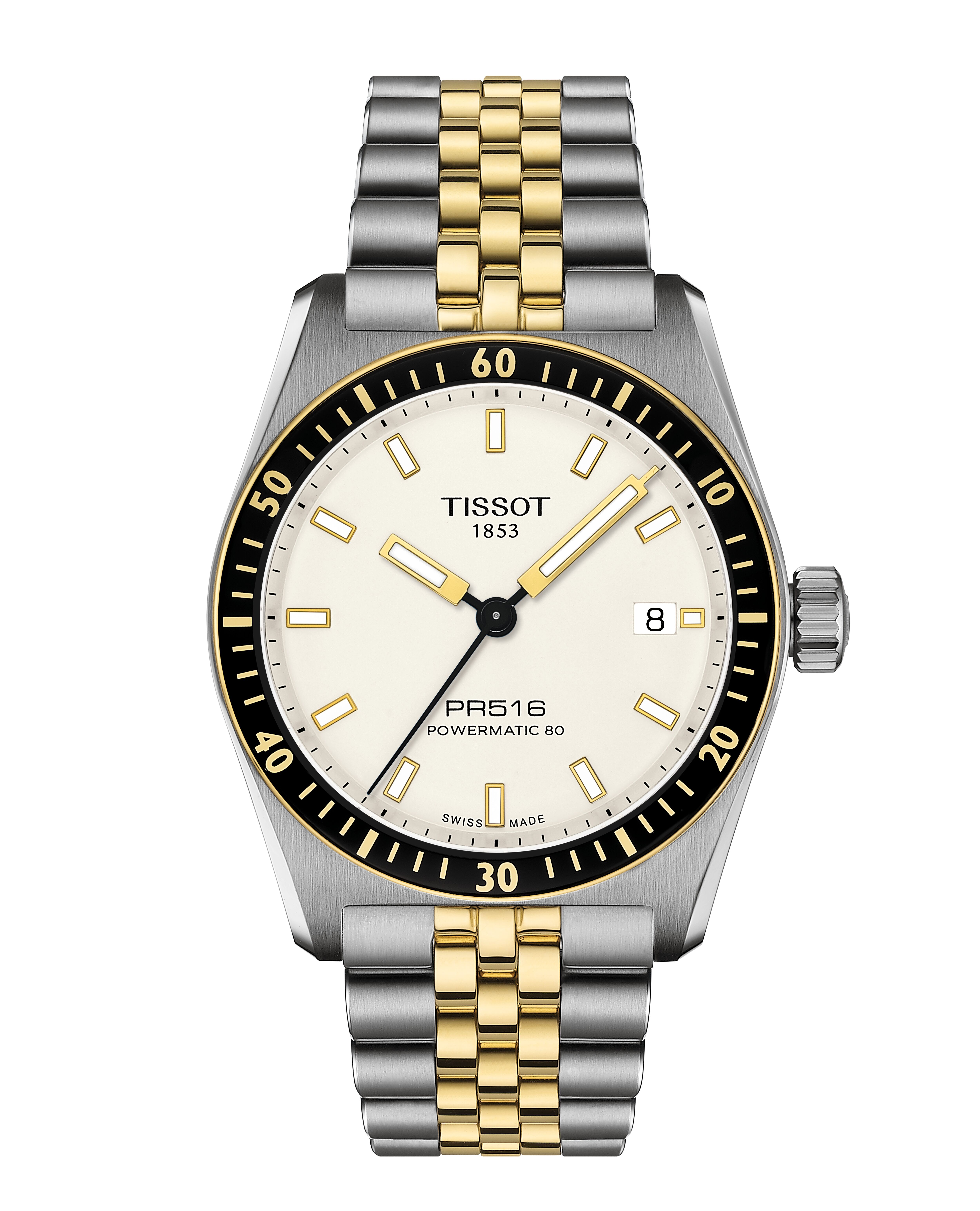 Tissot PR516 Powermatic 80 bicolor