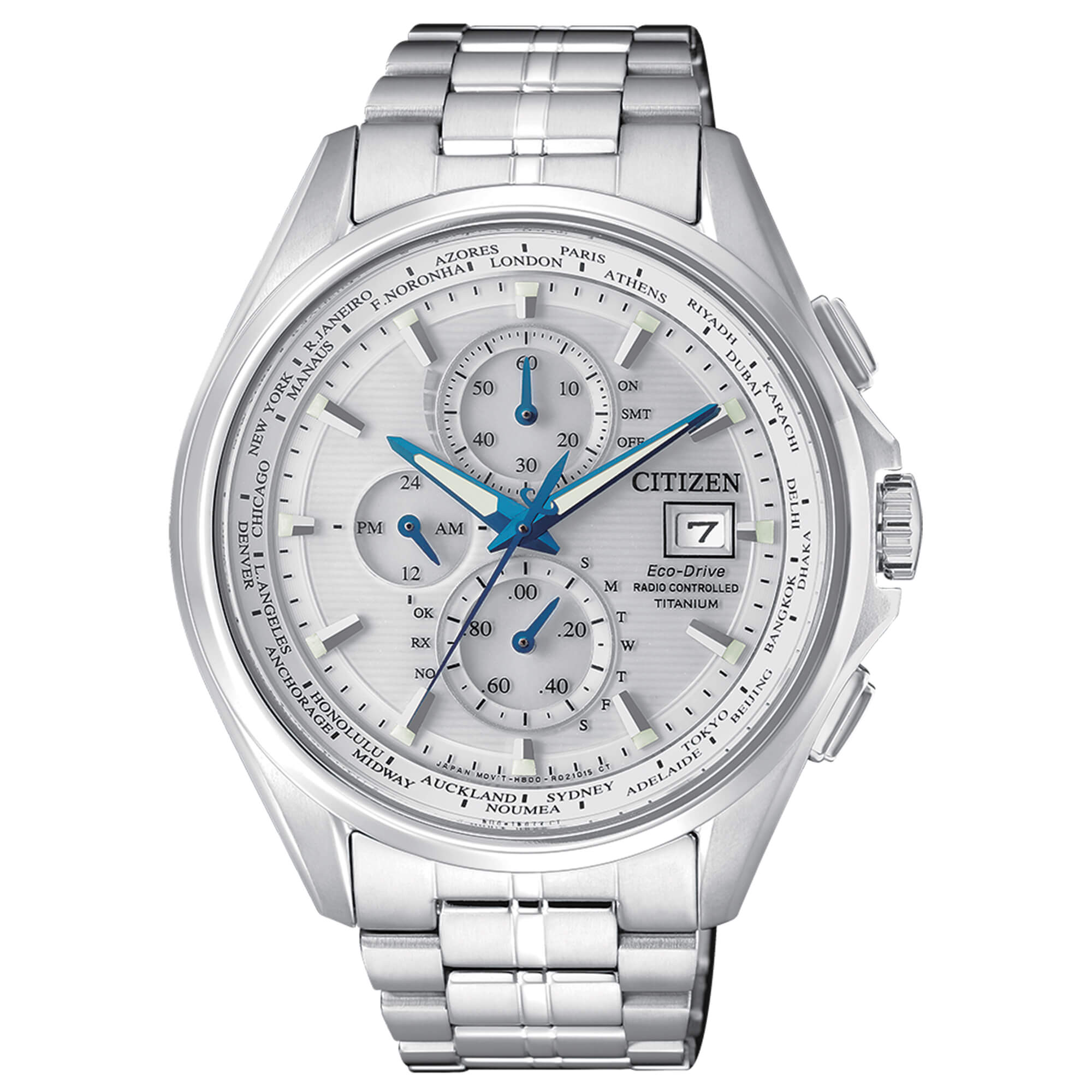 Citizen Orologio H800 Elegance Titanio Radiocontrollato Citizen Orologio H800 Elegance Titanio Radiocontrollato