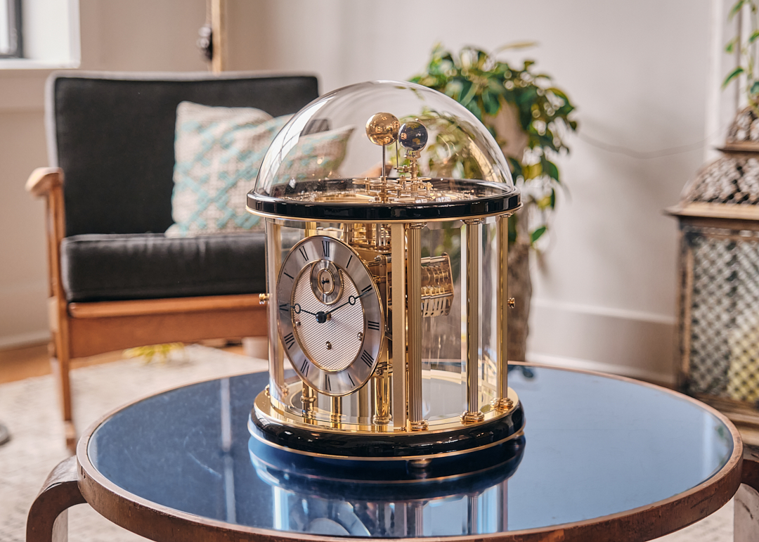 Orologio Hermle da tavola Tellurium