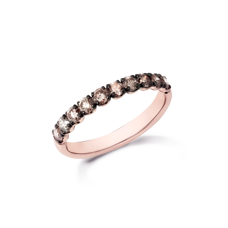 Ring Archetti mit braune Diamanten von Fiore 