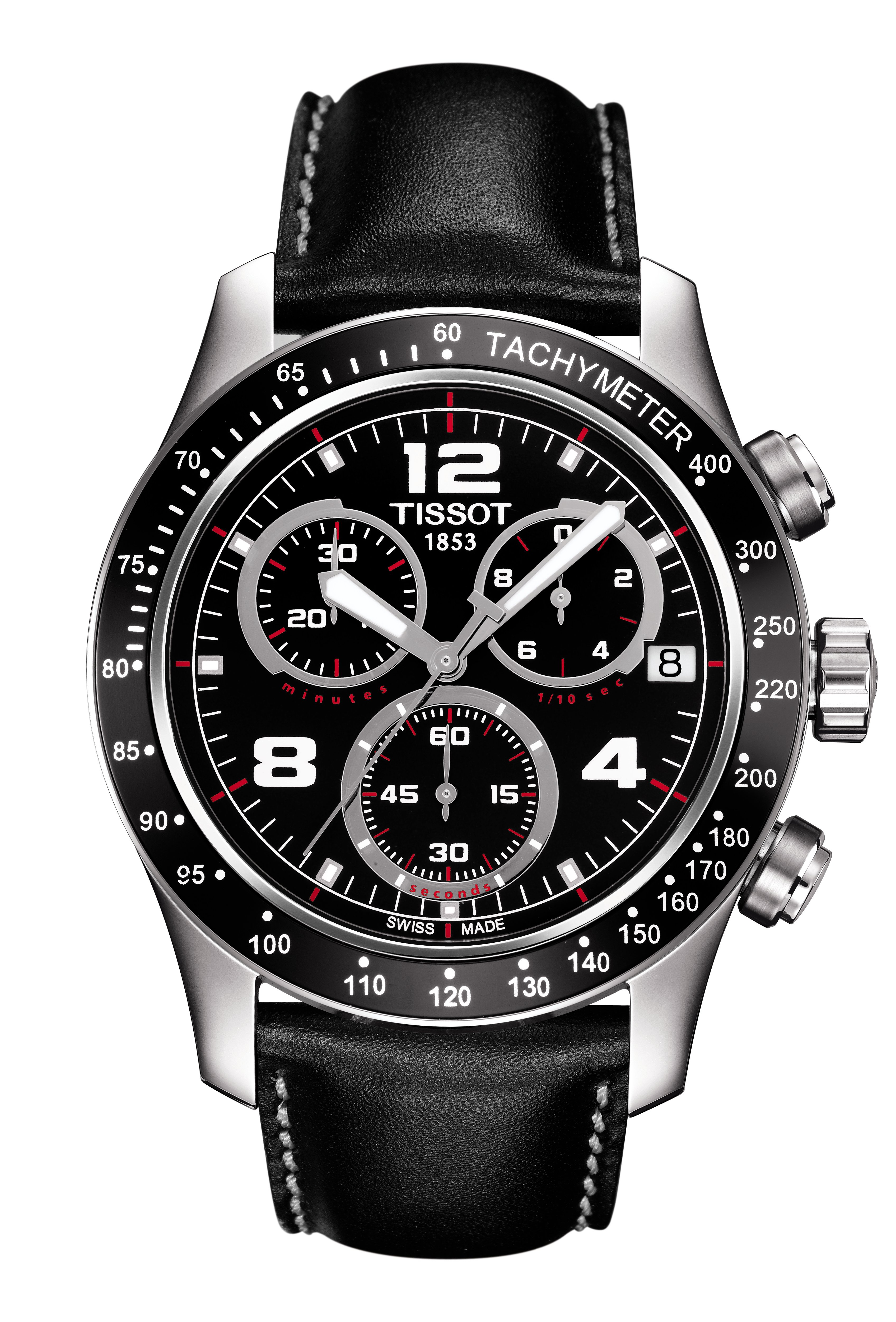 Tissot V8 leather