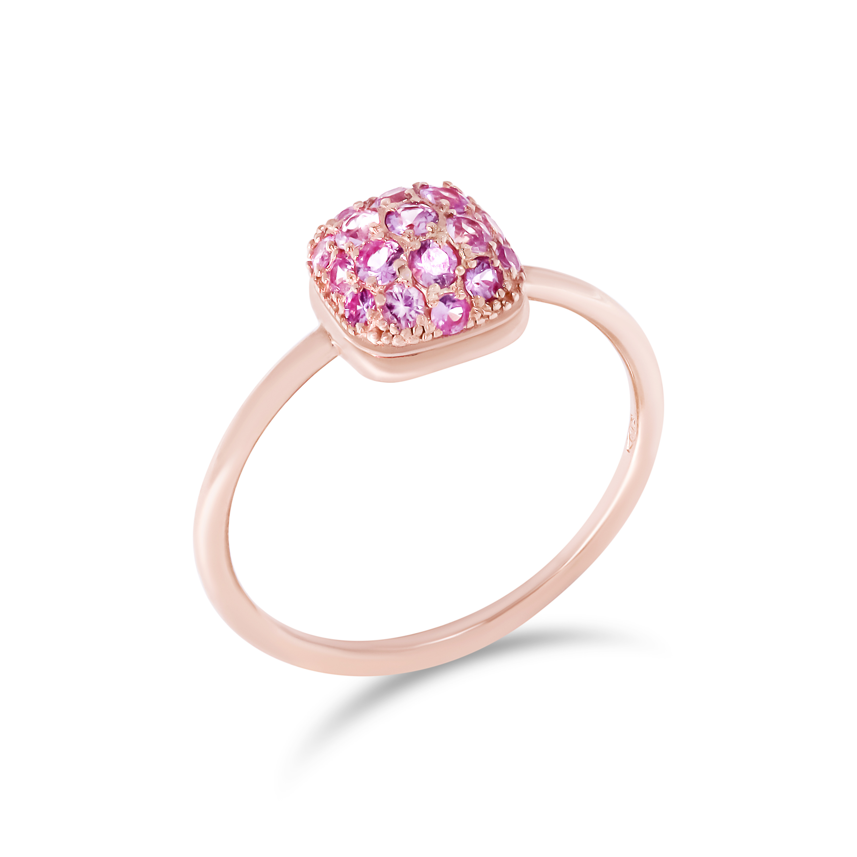 Ring Fiore Candy mit rosa Saphire 