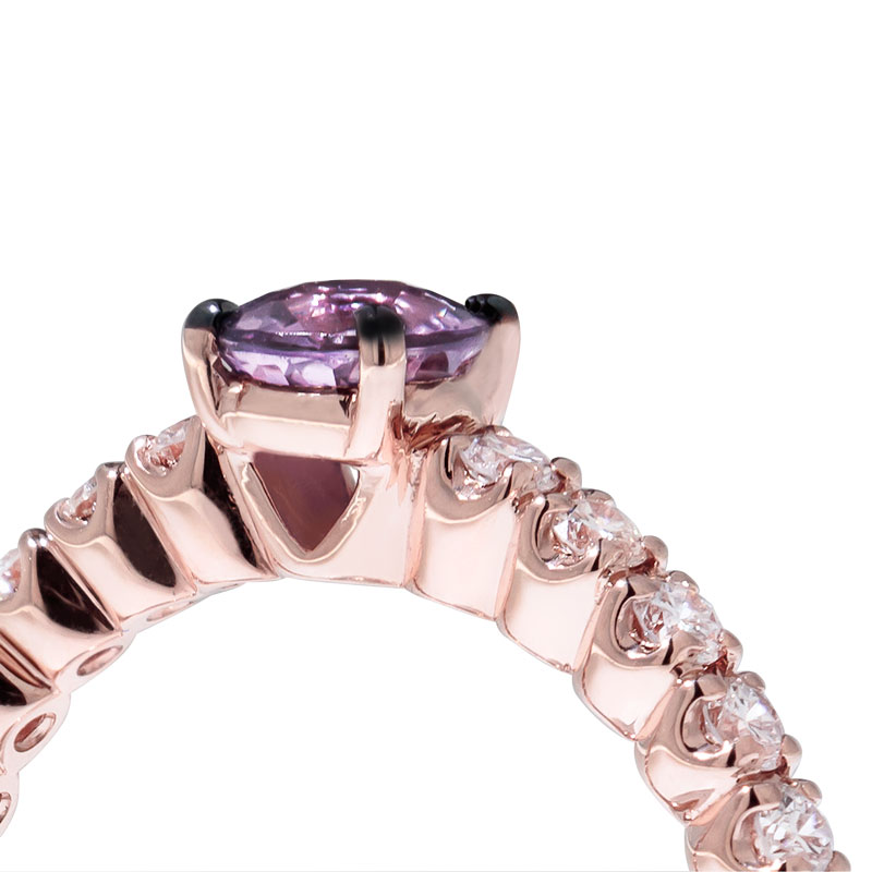 Ring Fiore Archetti lila Saphir 