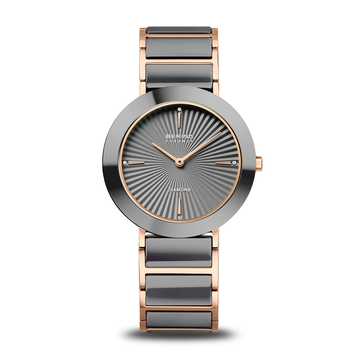Orologio Bering classic ceramica oro rosé