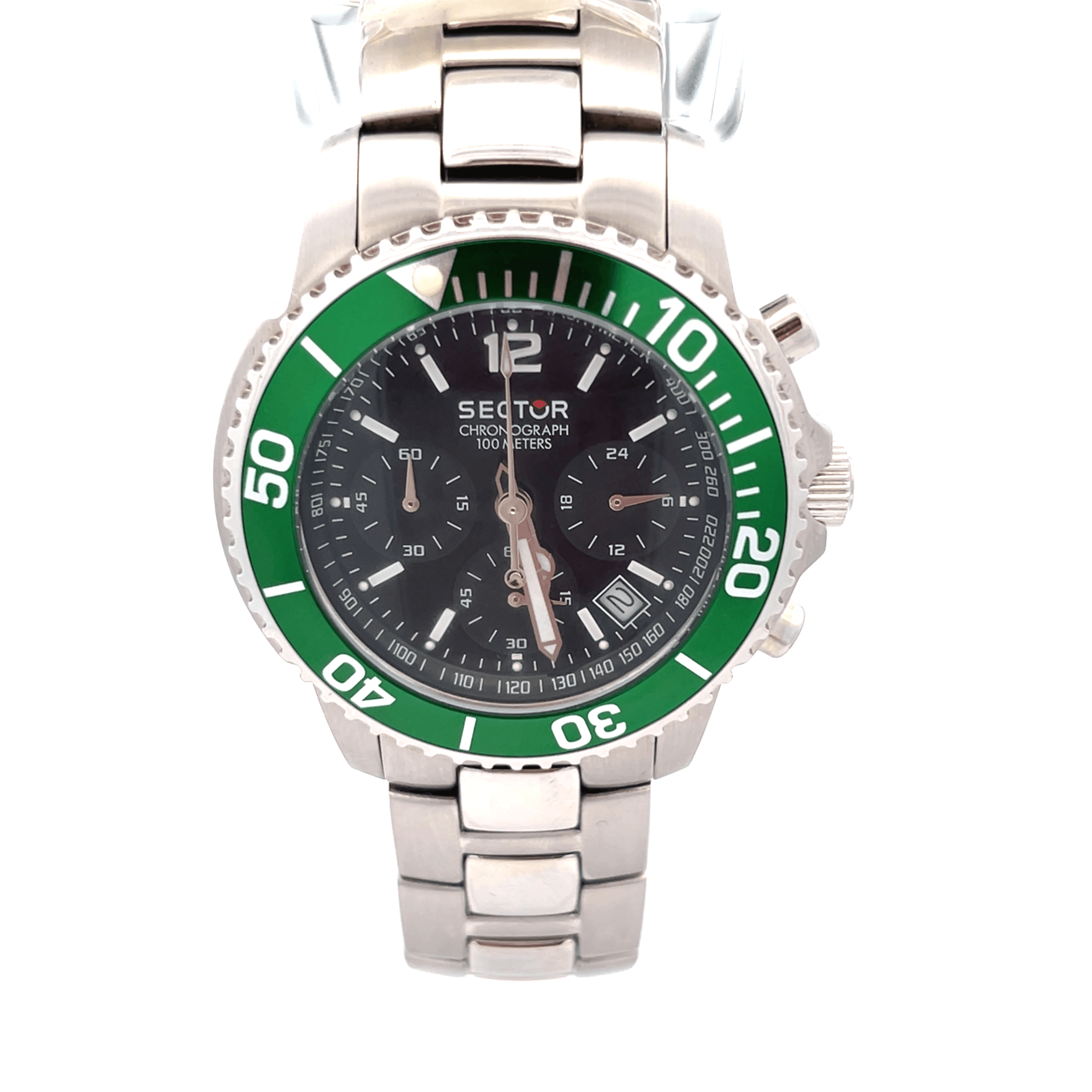 Sector Cronografo verde 