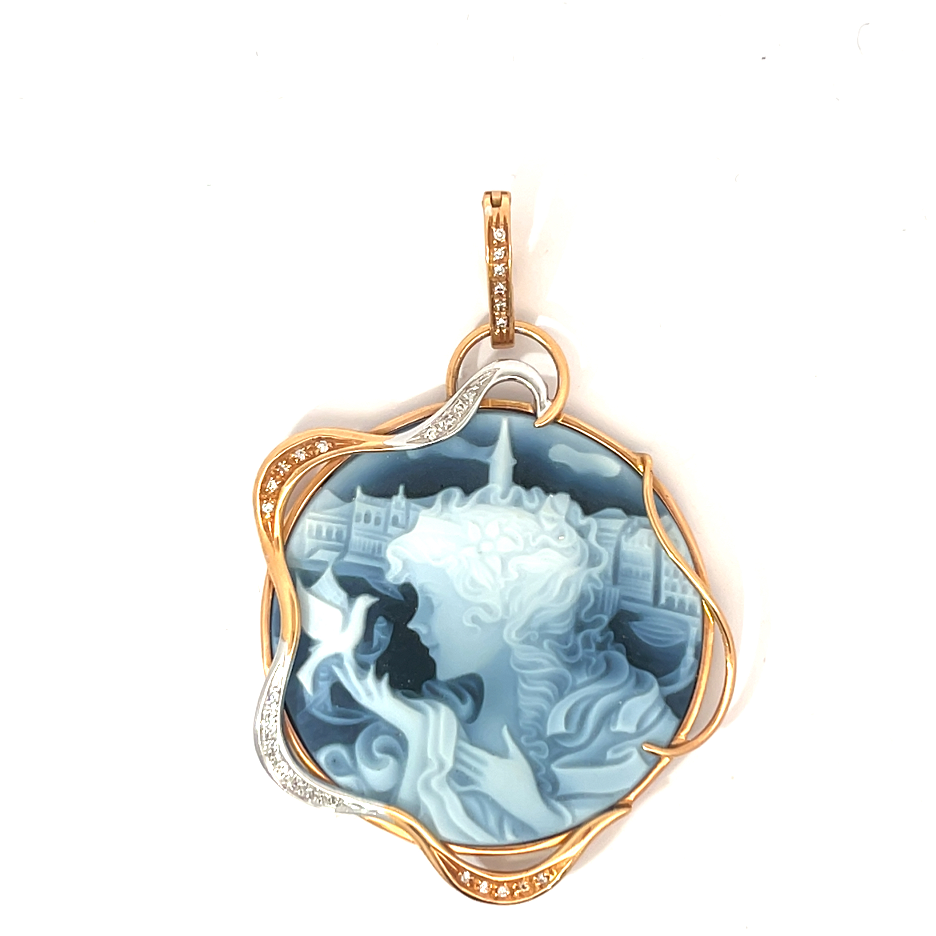 Cammeo con diamanti Silvia Kelly   