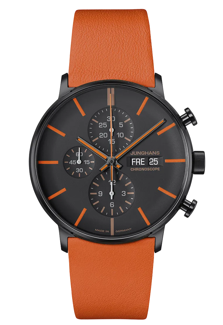 Junghans Form A Chronoscope orange