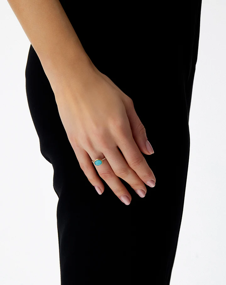 Anello Anice Boules in oro giallo 