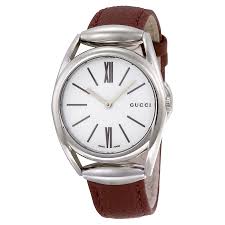 Orologio Gucci Horsebit marrone