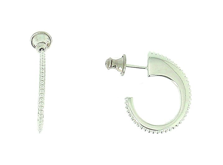 Ohrringe Pesavento Pixel rhodiniert