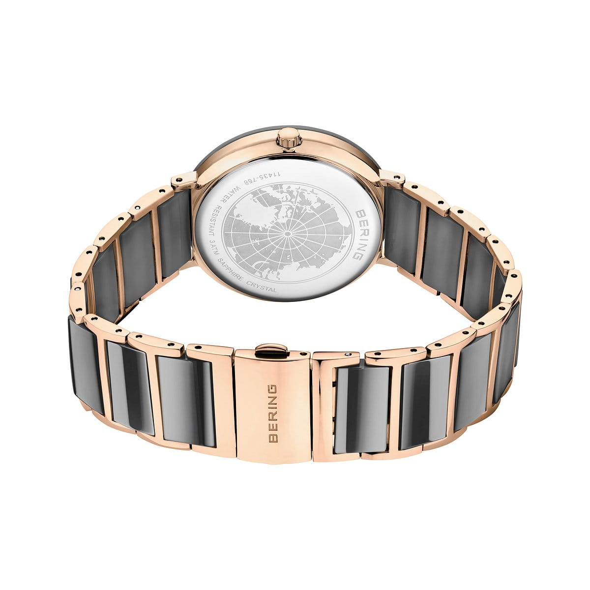 Orologio Bering classic ceramica oro rosé