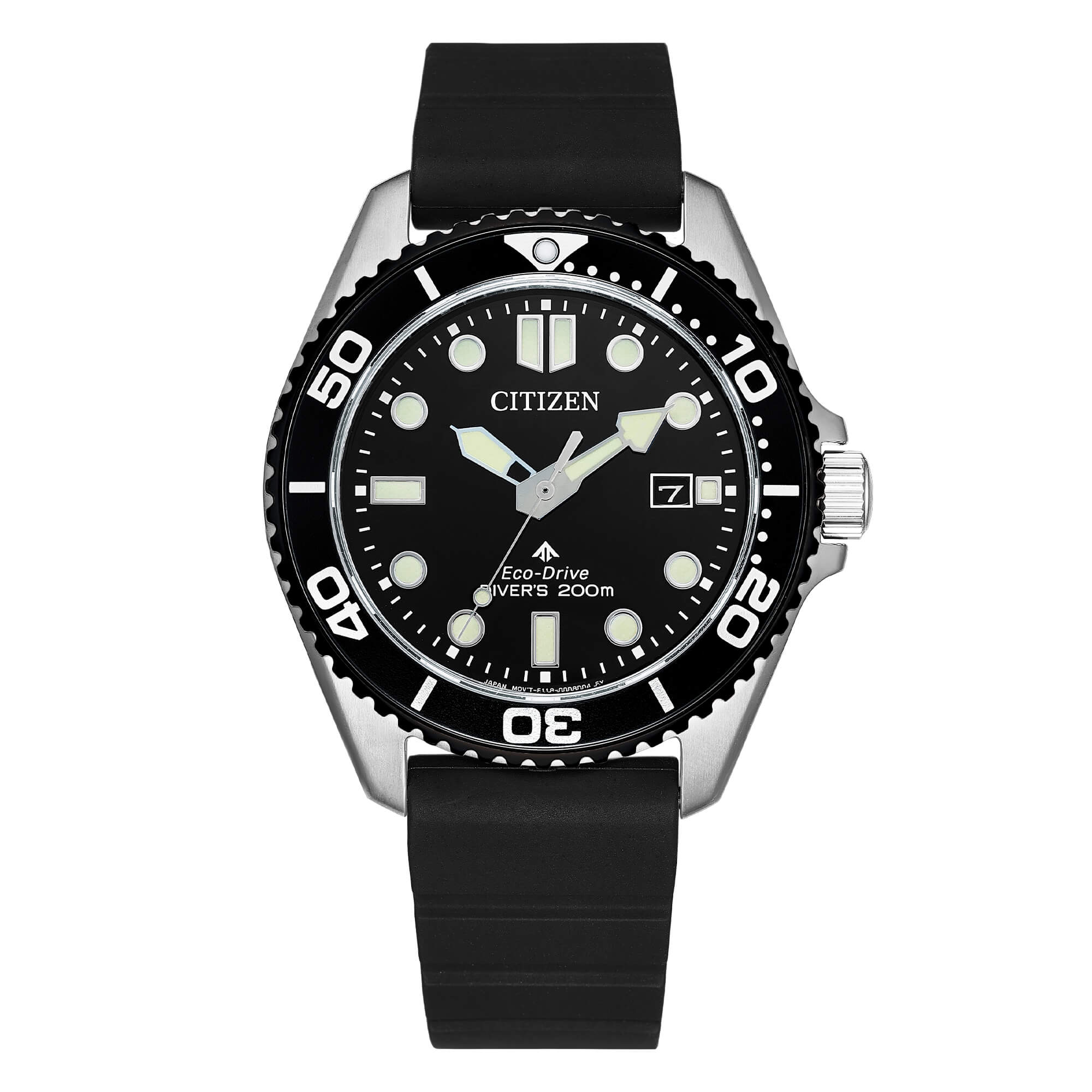 Orologio Citizen Diver's Eco Drive 200 mt 40mm black 