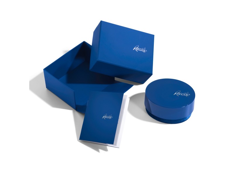 Anello Recarlo Anniversary fascia pavé