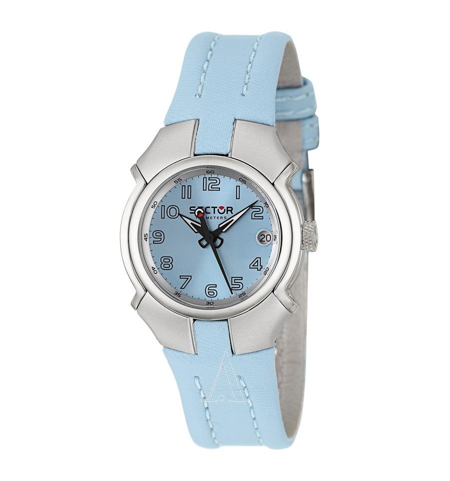 Sector Uhr no limit hellblau