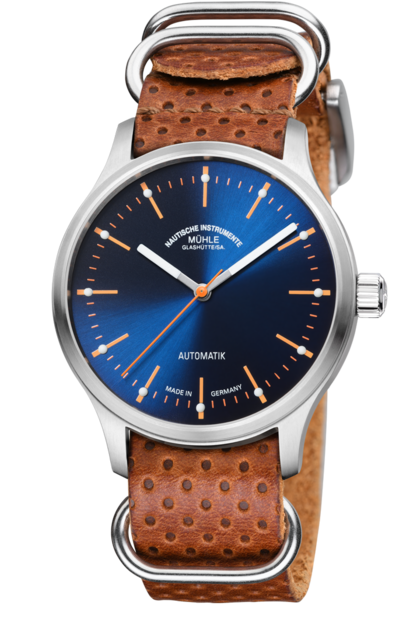 Mühle Glashütte Panova blau