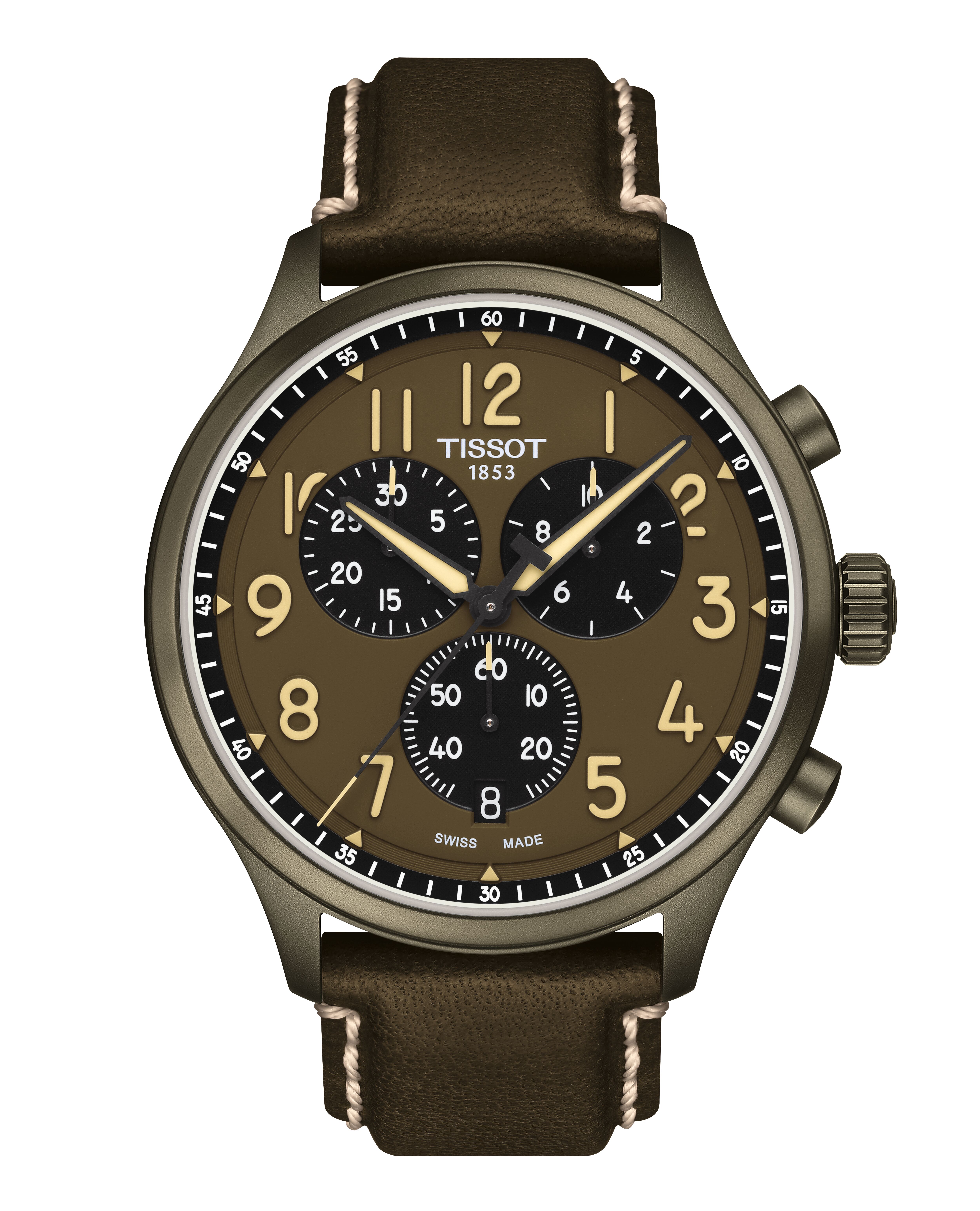 Tissot Chrono XL 45 mm Grün