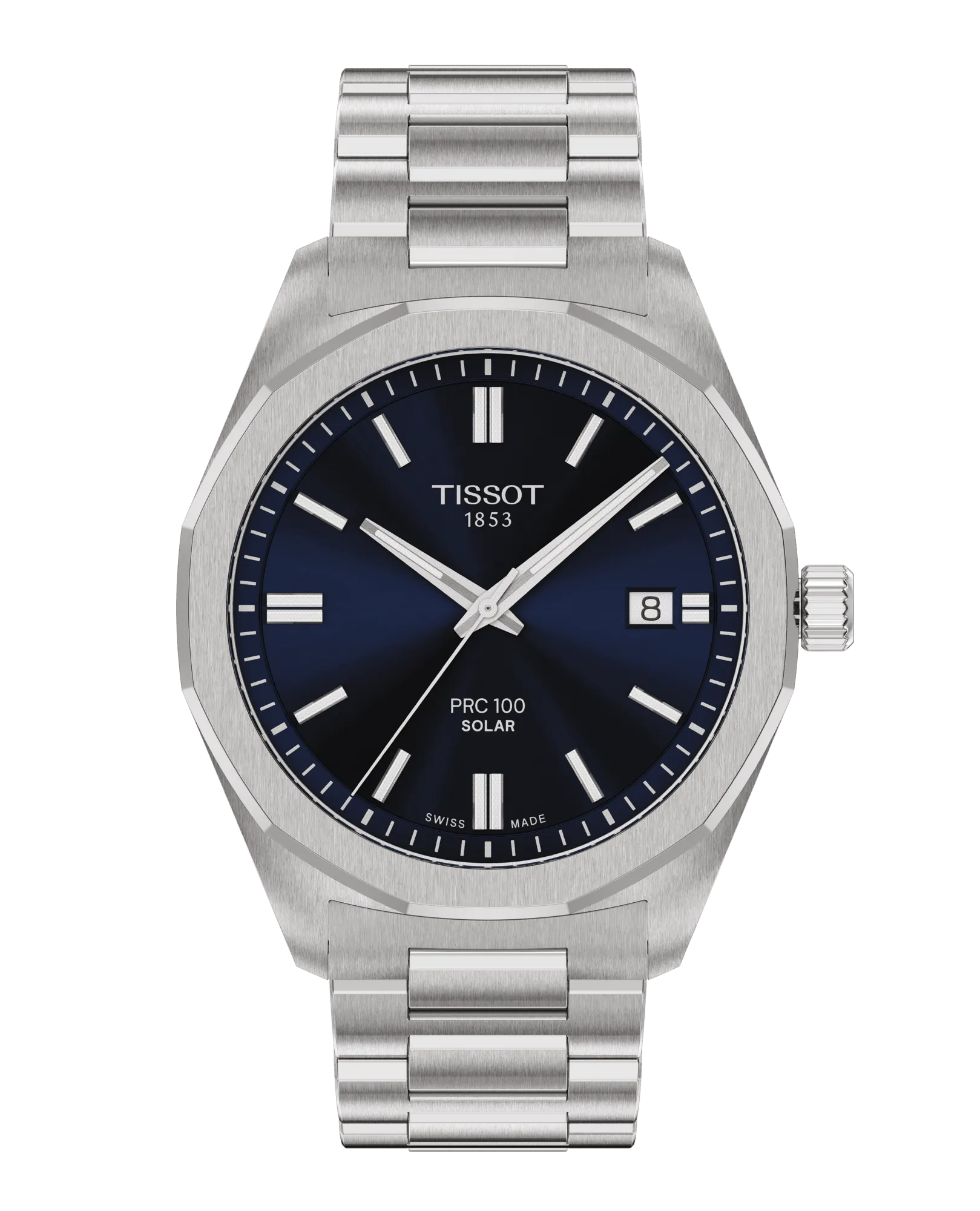 Tissot PRC 100 Solar Quartz 39mm blu 