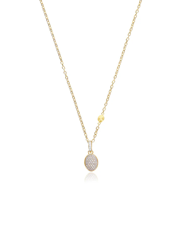 Pendente Charm Nanis con pavé di diamanti "Boules"  