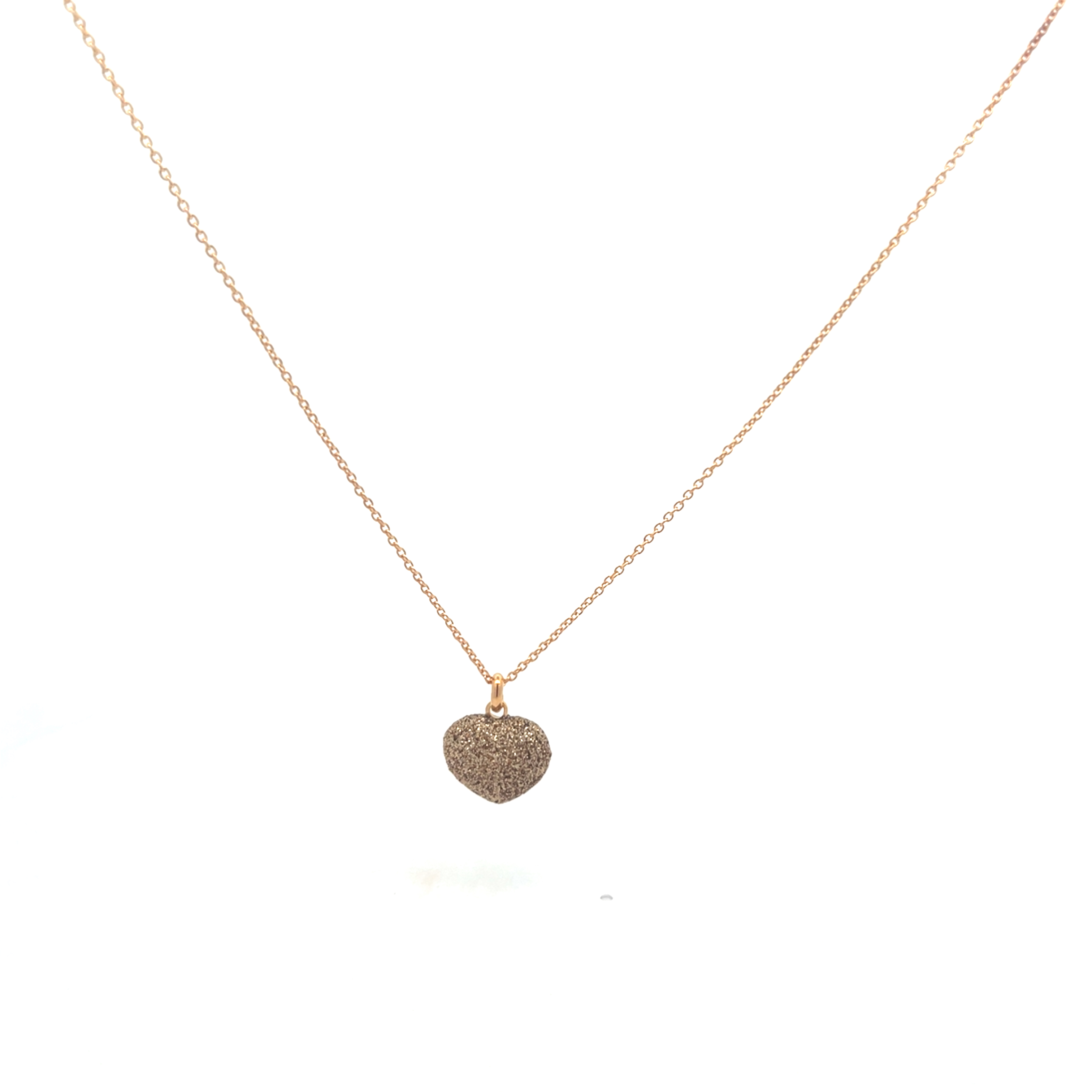 Pesavento collana con pendente a cuore Polvere di sogni marrone  