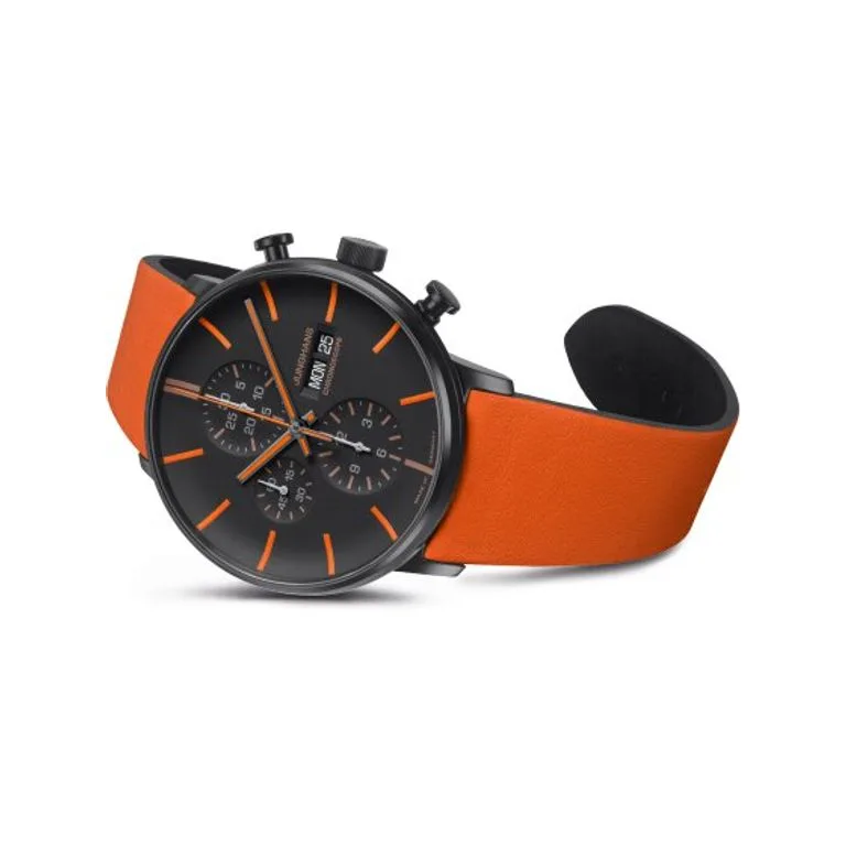 Junghans Form A Chronoscope orange