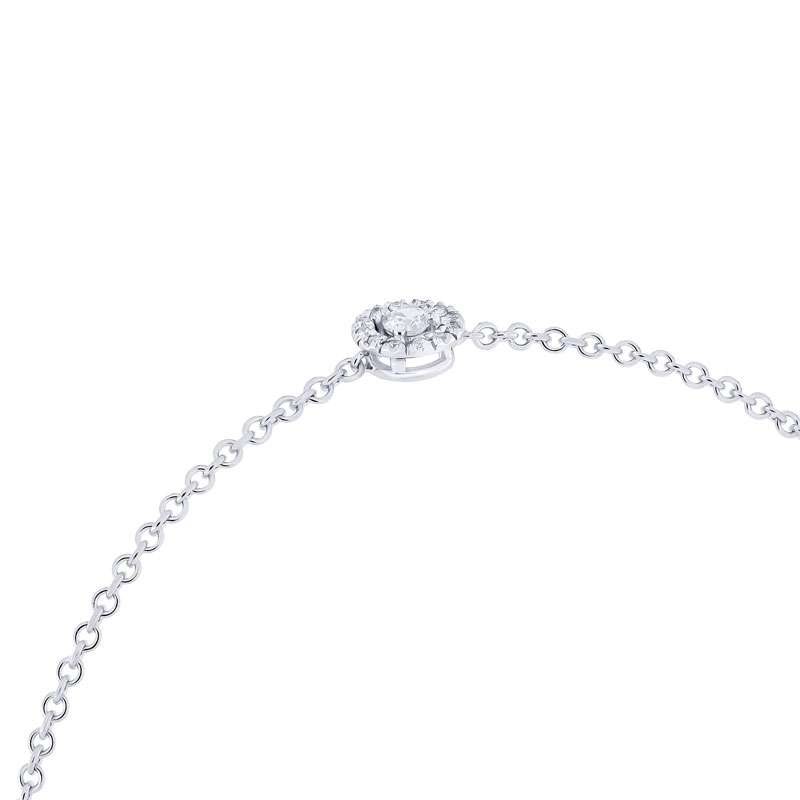 Armband Fiore Arya Diamanten weiß 