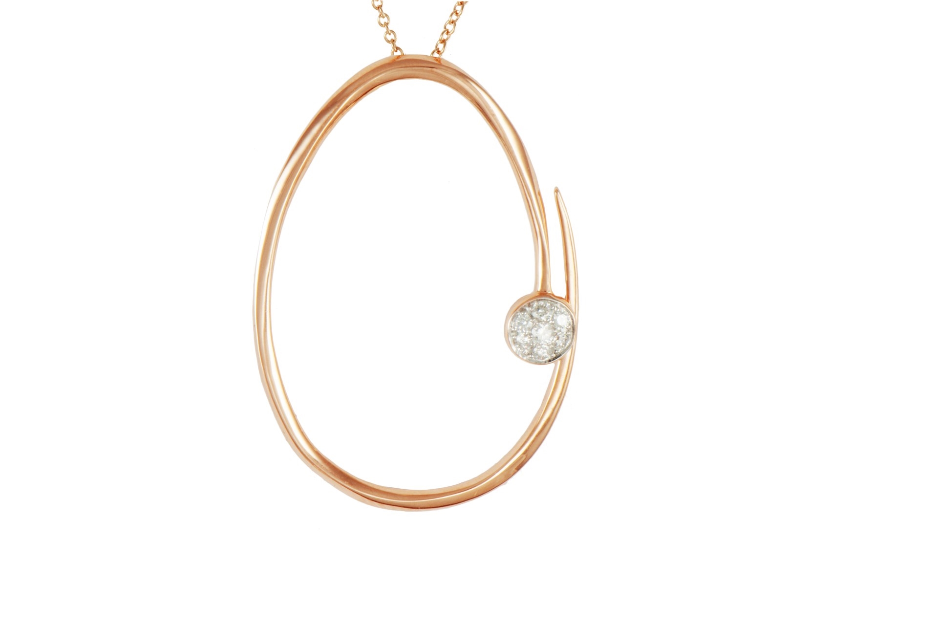 K di Kuore Collarino Oro rosa