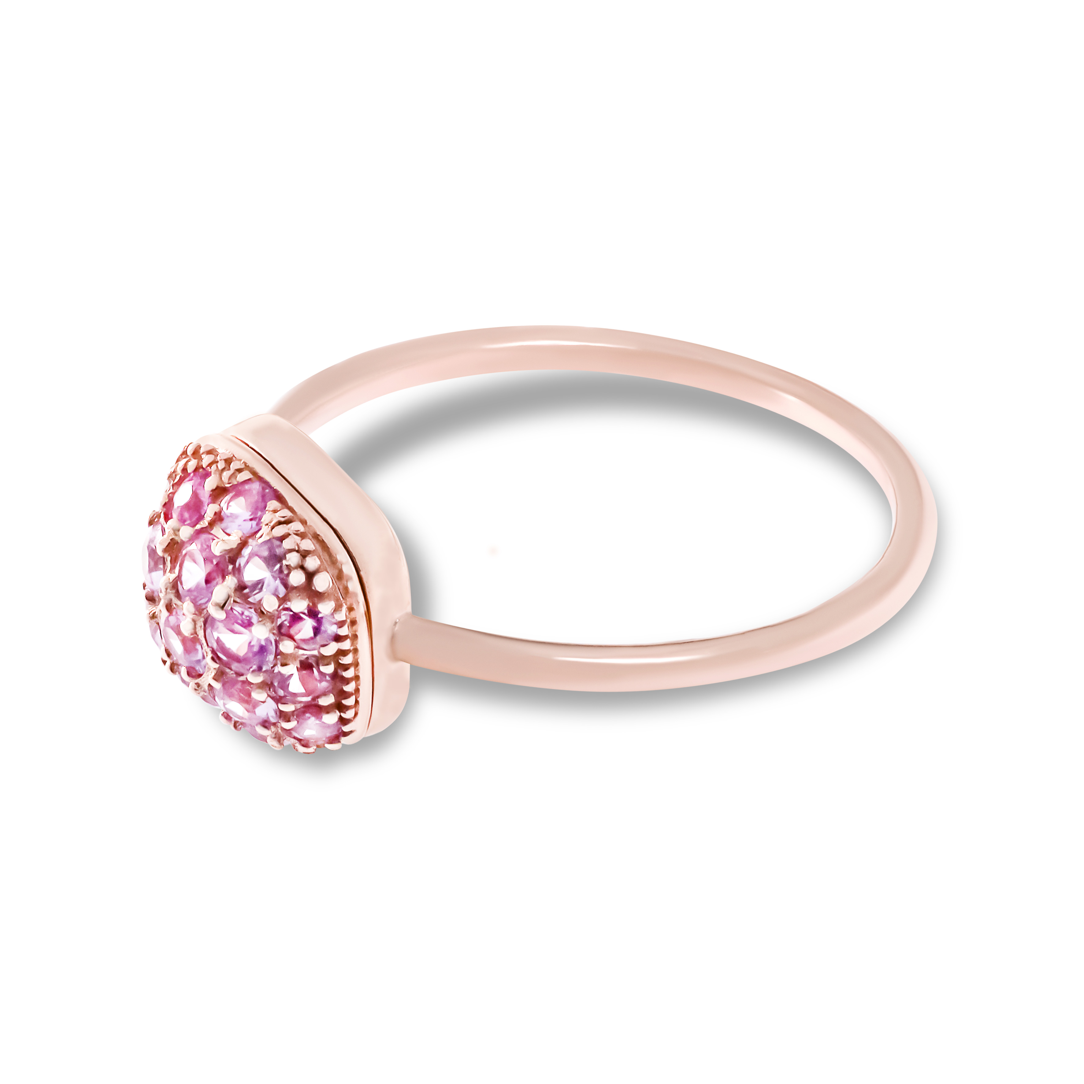 Ring Fiore Candy mit rosa Saphire 