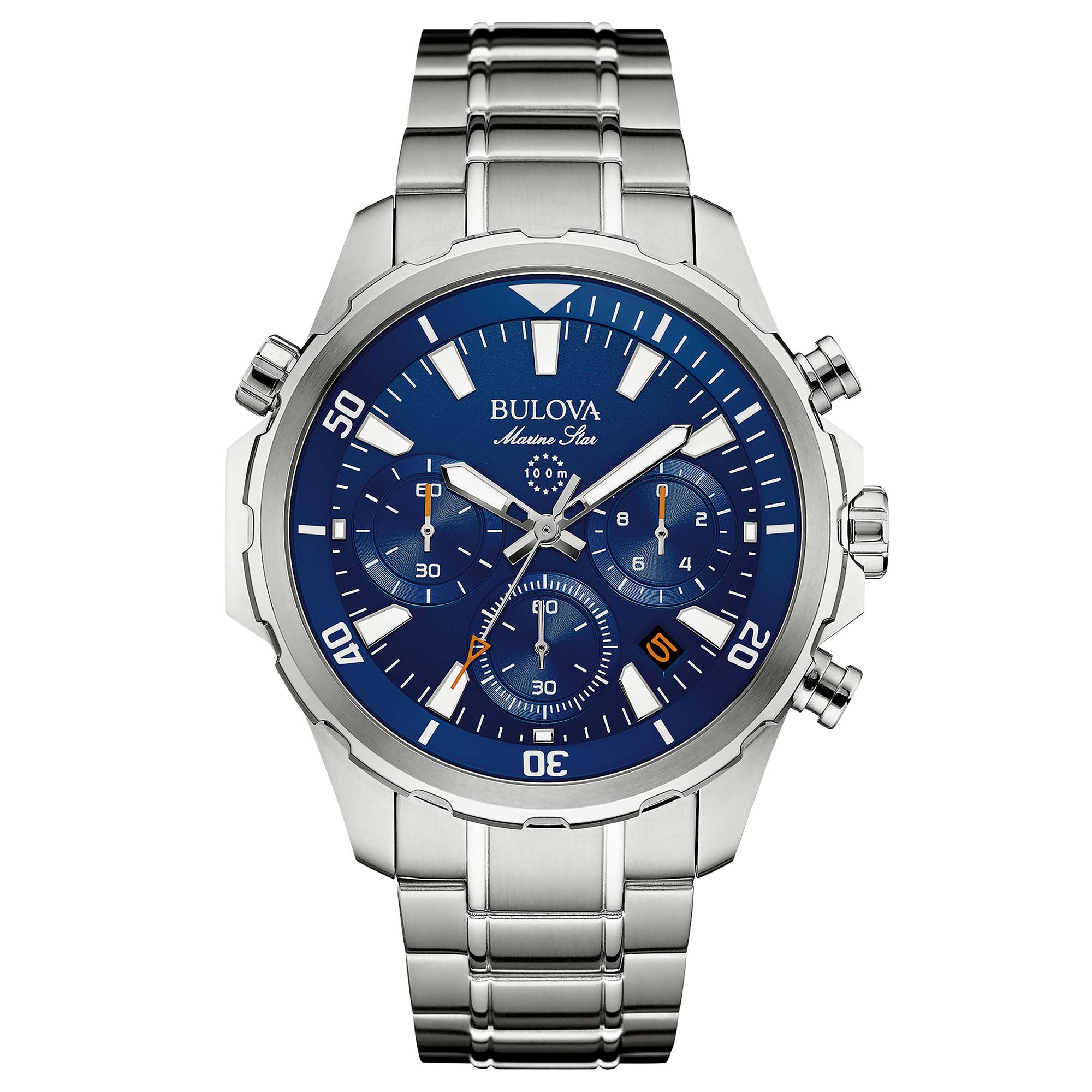 Bulova Marine Star Crono blu 