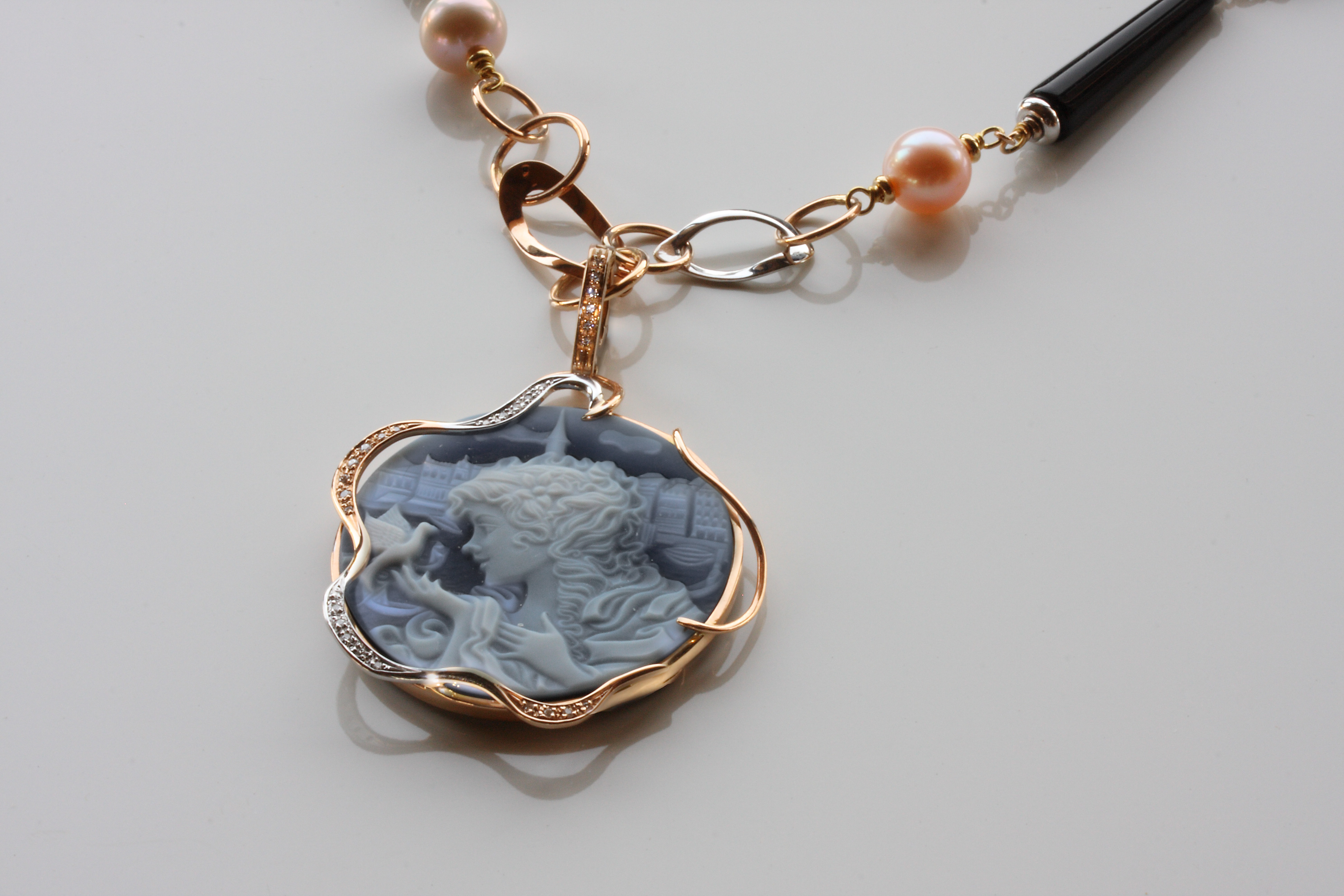 Cammeo con diamanti Silvia Kelly   