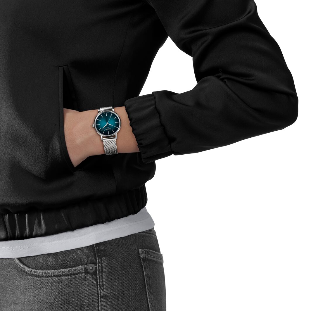Tissot Orologio Everytime 34mm blu 