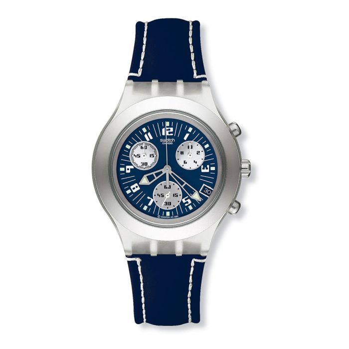 Swatch Diaphne Chrono THUNDERSTORM BLUE 