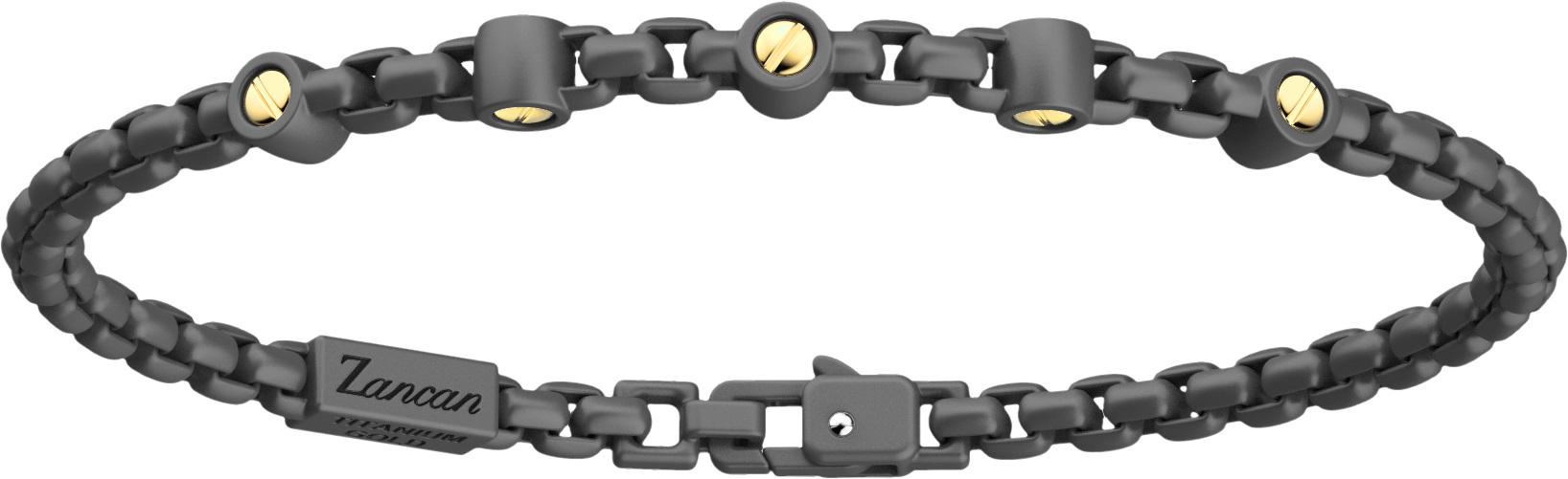 Bracciale Zancan in titanio, oro 18kt  ETB434G