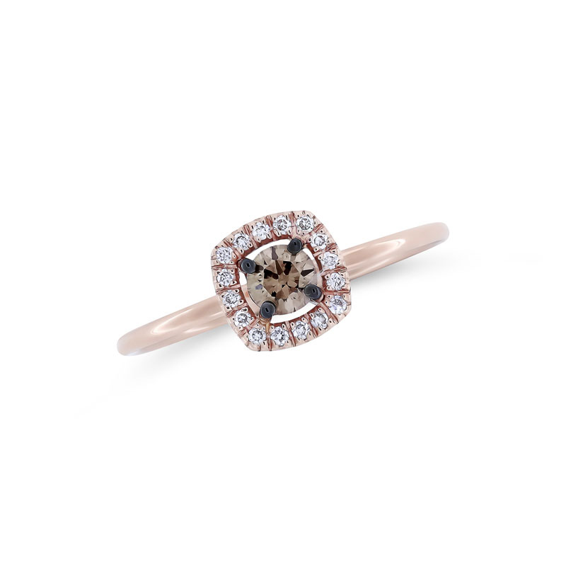Ring Fiore Arya Diamant brown