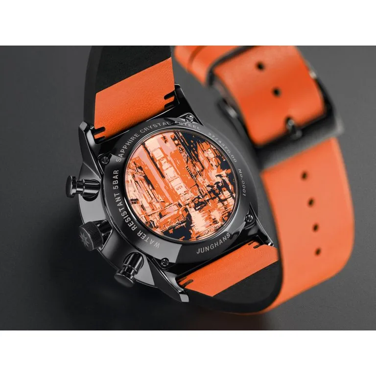 Junghans Form A Chronoscope orange 