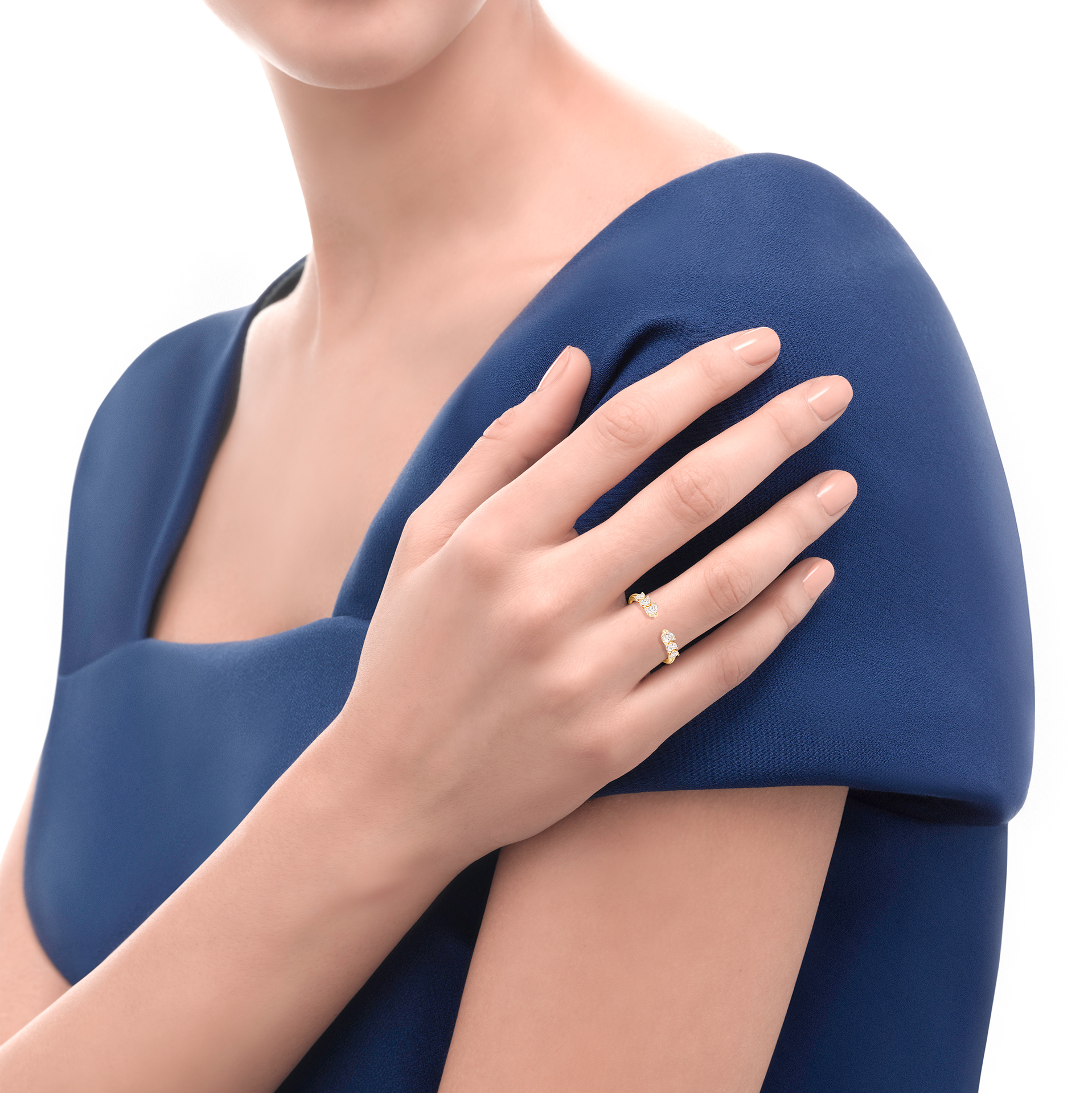 Ring Recarlo Anniversary More in Gelbgold 