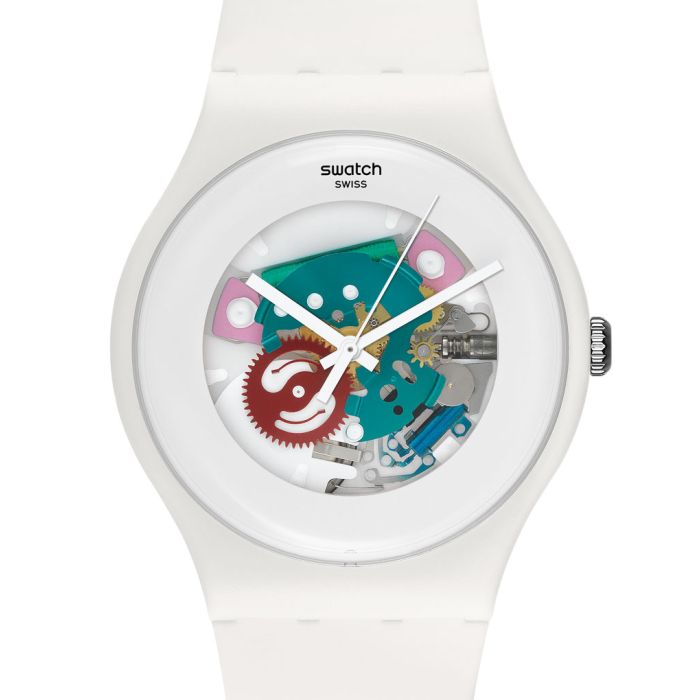 Swatch New Gent WHITE LACQUERED