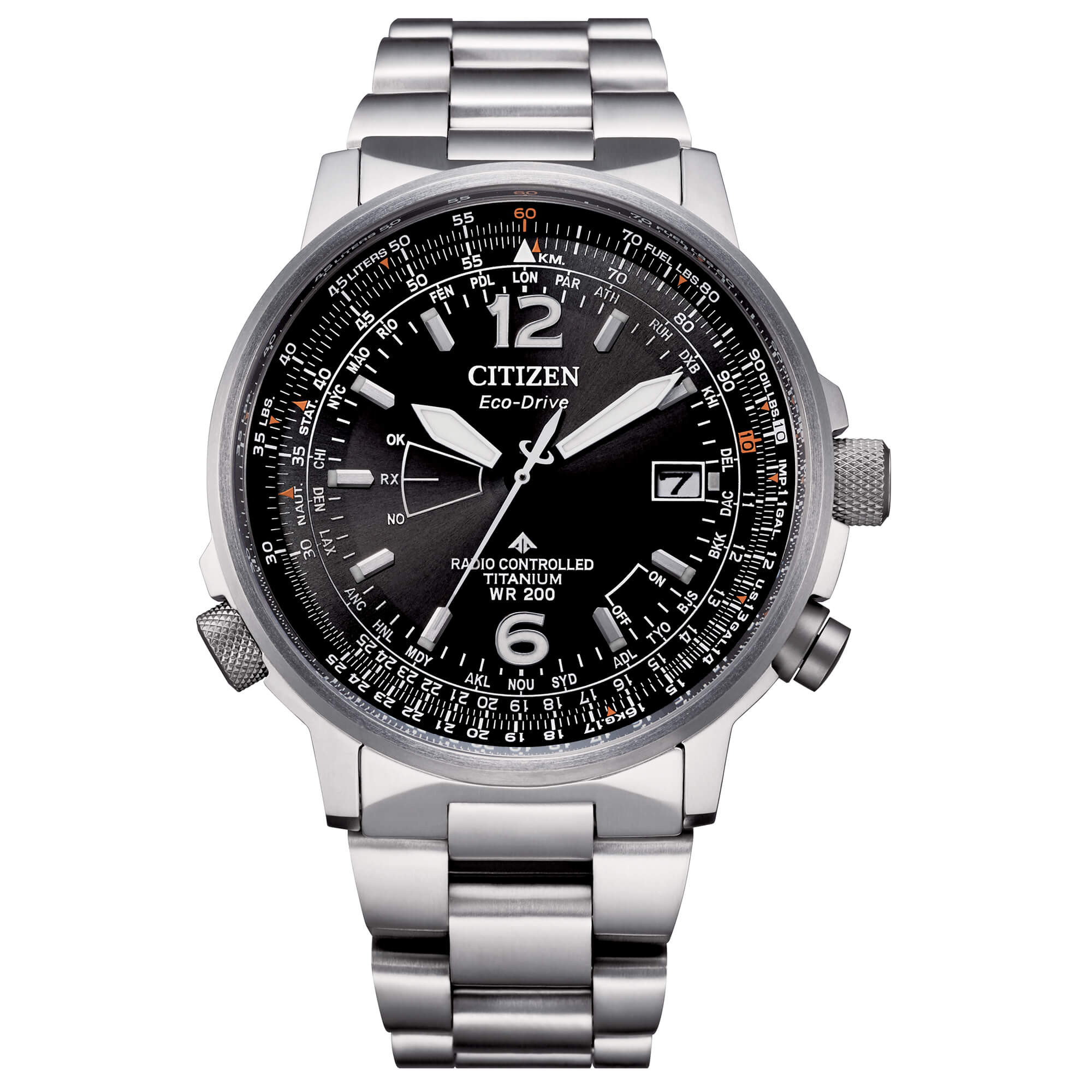 Citizen Pilot Super Titanio Grey