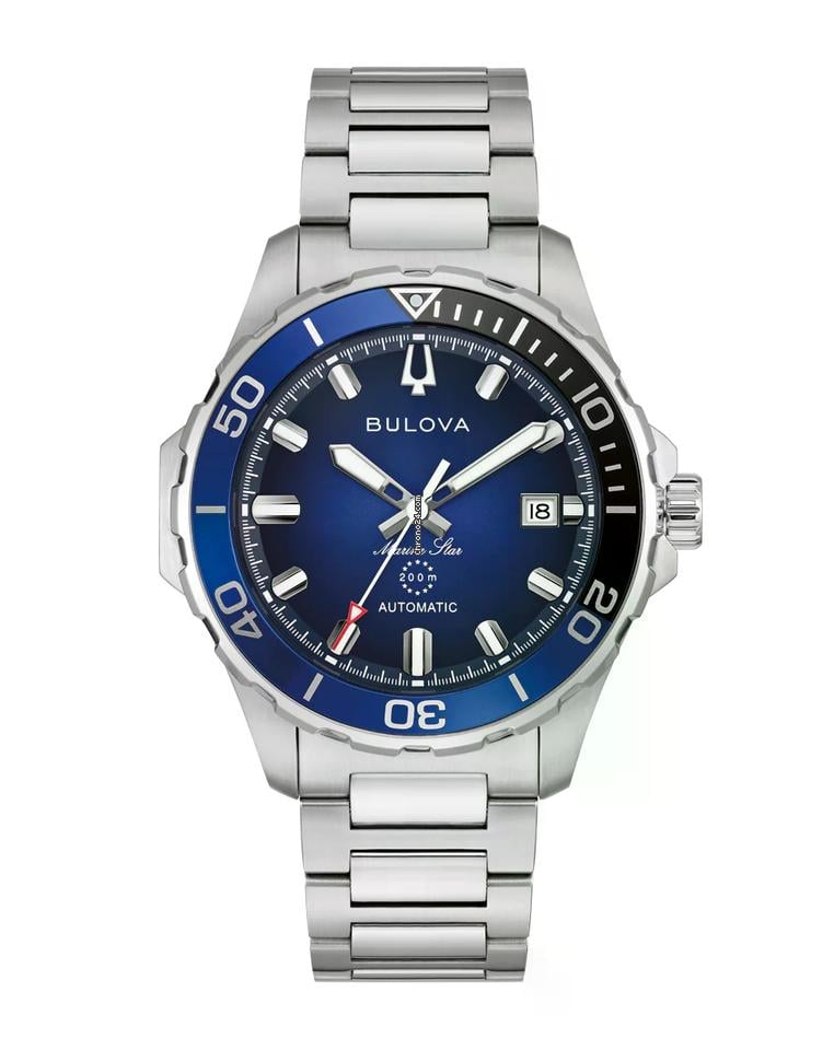 Bulova Marine Star automatic blu 