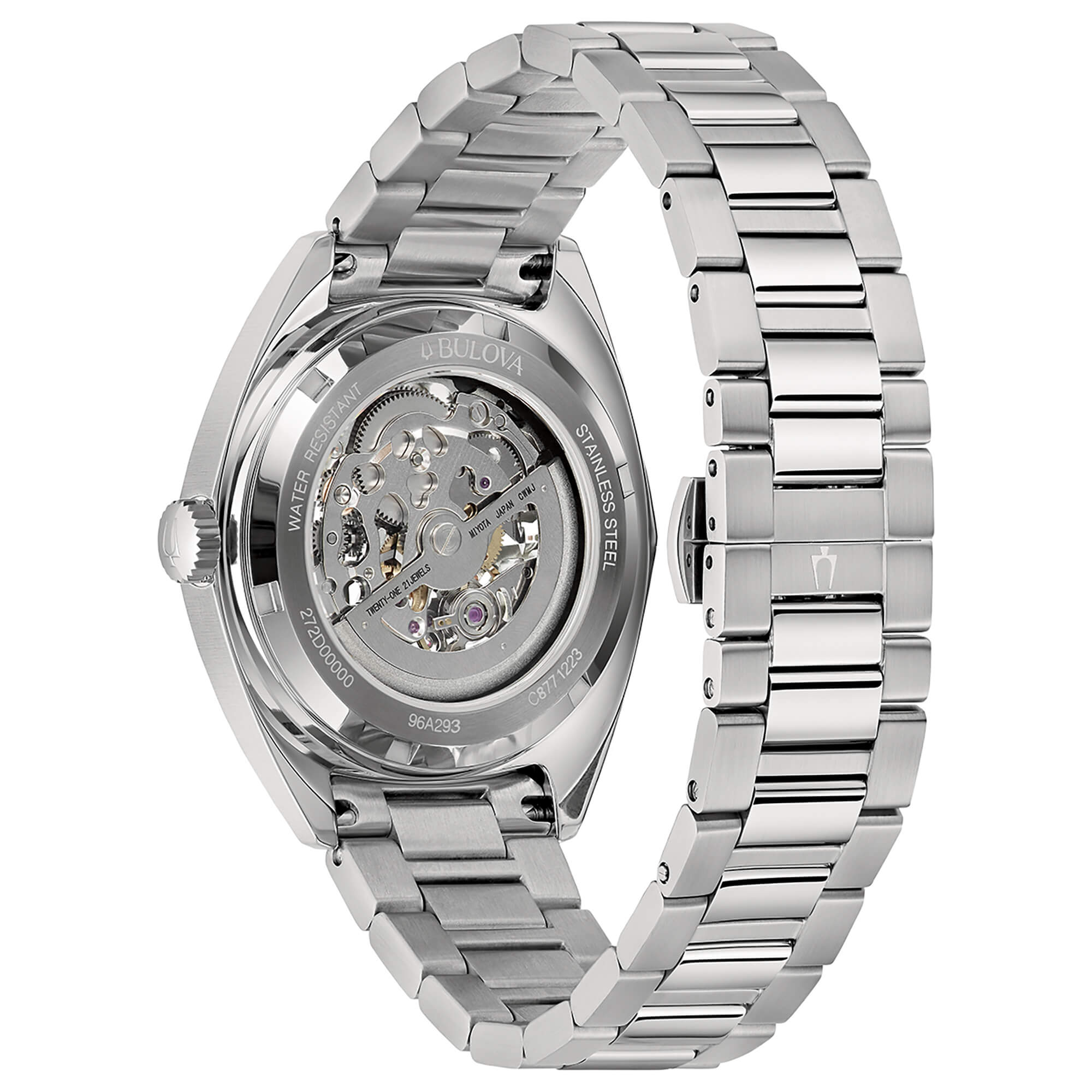 Bulova Surveyor Automatic Skeleton black